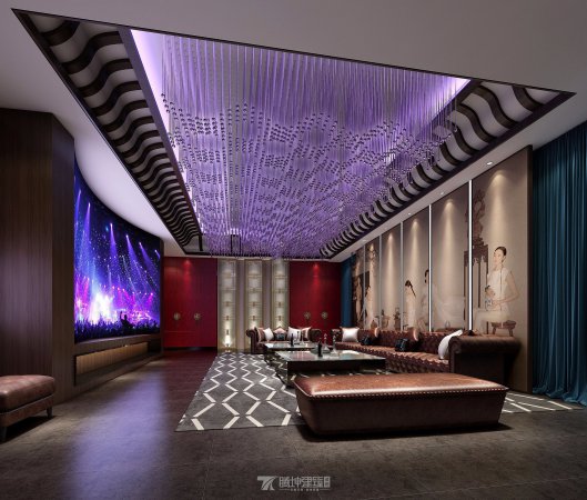 南昌會所裝修設計-會所室內裝修設計色彩的仿真
