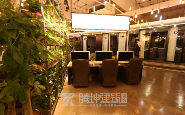 南昌網咖裝修方案-網吧網咖裝修聲、光、色的要求