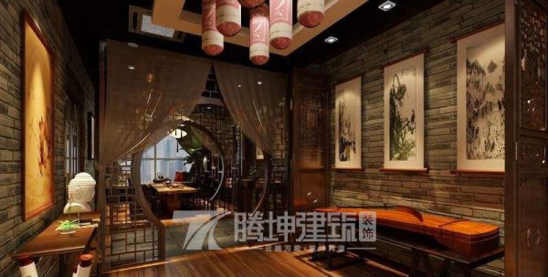 南昌中式茶樓裝修-中式茶樓裝修設計的基本理念