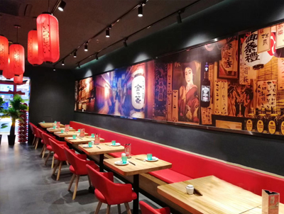 南昌市竹亭日式餐飲店裝修案例實景圖